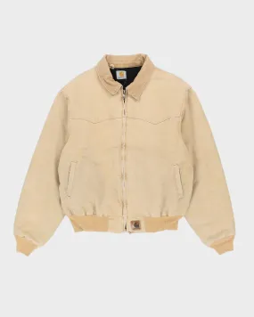 00s Carhartt Beige Workwear Jacket - L