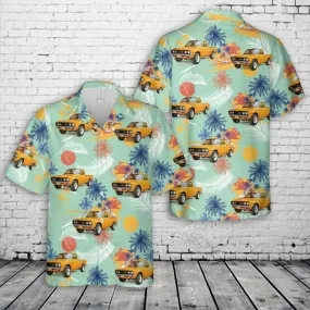 1974 Datsun 620 Pickup 4-Speed Hawaiian Shirt, Gift for Classic Car Lovers