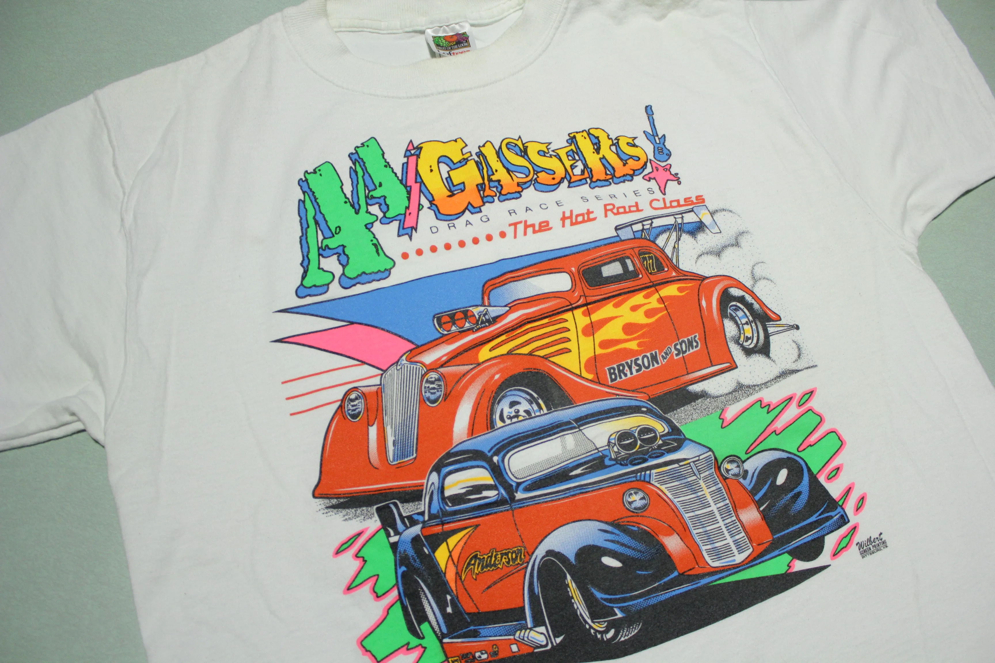 AA Gassers Hot Rod Drag Race 1999 Champ Vintage 90's T-Shirt