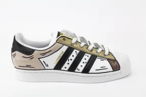 Adidas Superstar Cartoon Brown