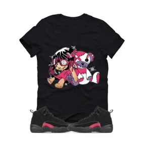 Air Jordan 12s RETRO GIRL PINK Black T (Rag Toys)