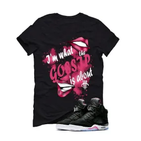 Air Jordan 5 GS Deadly Pink Black T (GOSSIP)