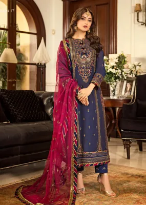 AJJM-17 Unstitched Jhilmil by Asim Jofa