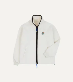 ALD / Drake's Casentino Wool Full Zip Fleece Jacket