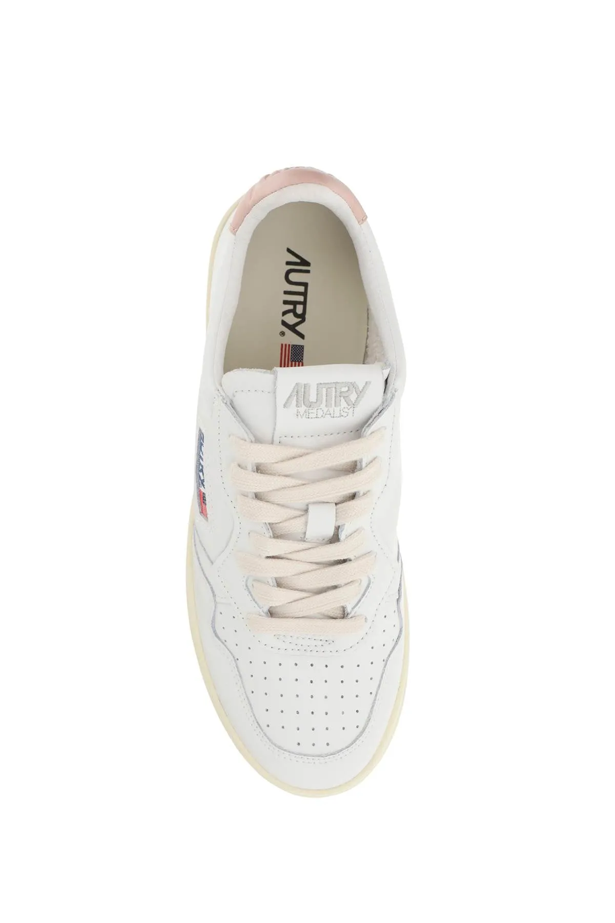 AUTRY leather medalist low sneakers