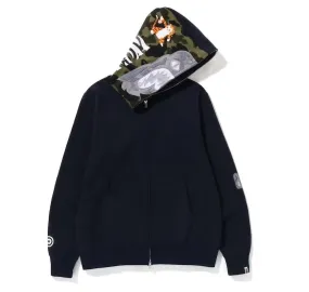 BAPE 1St CAMO TIGER FULL ZIP HOODIE NAVY SS23