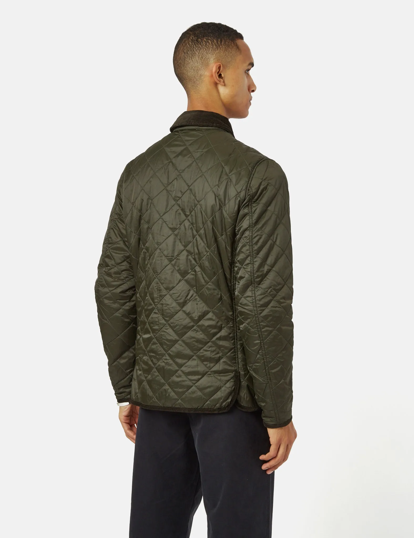 Barbour Hoxton Liddesdale Quilt Jacket - Sage Green