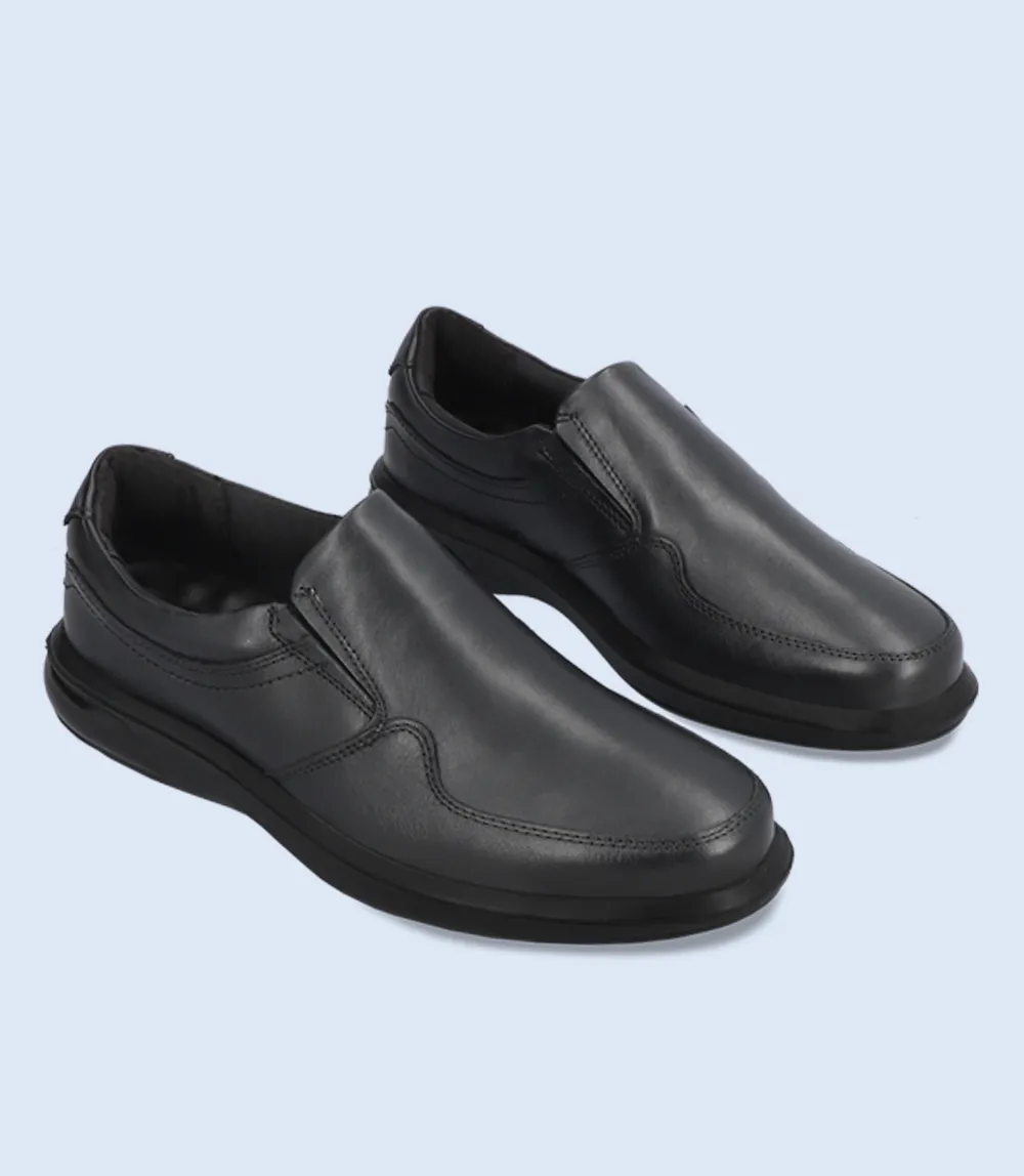 BM5229-BLACK-Men Comfort Life Style Shoes