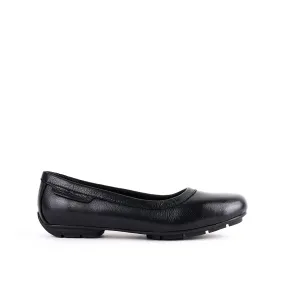 Cadence Slip On PT Women's Shoes - Black Leather