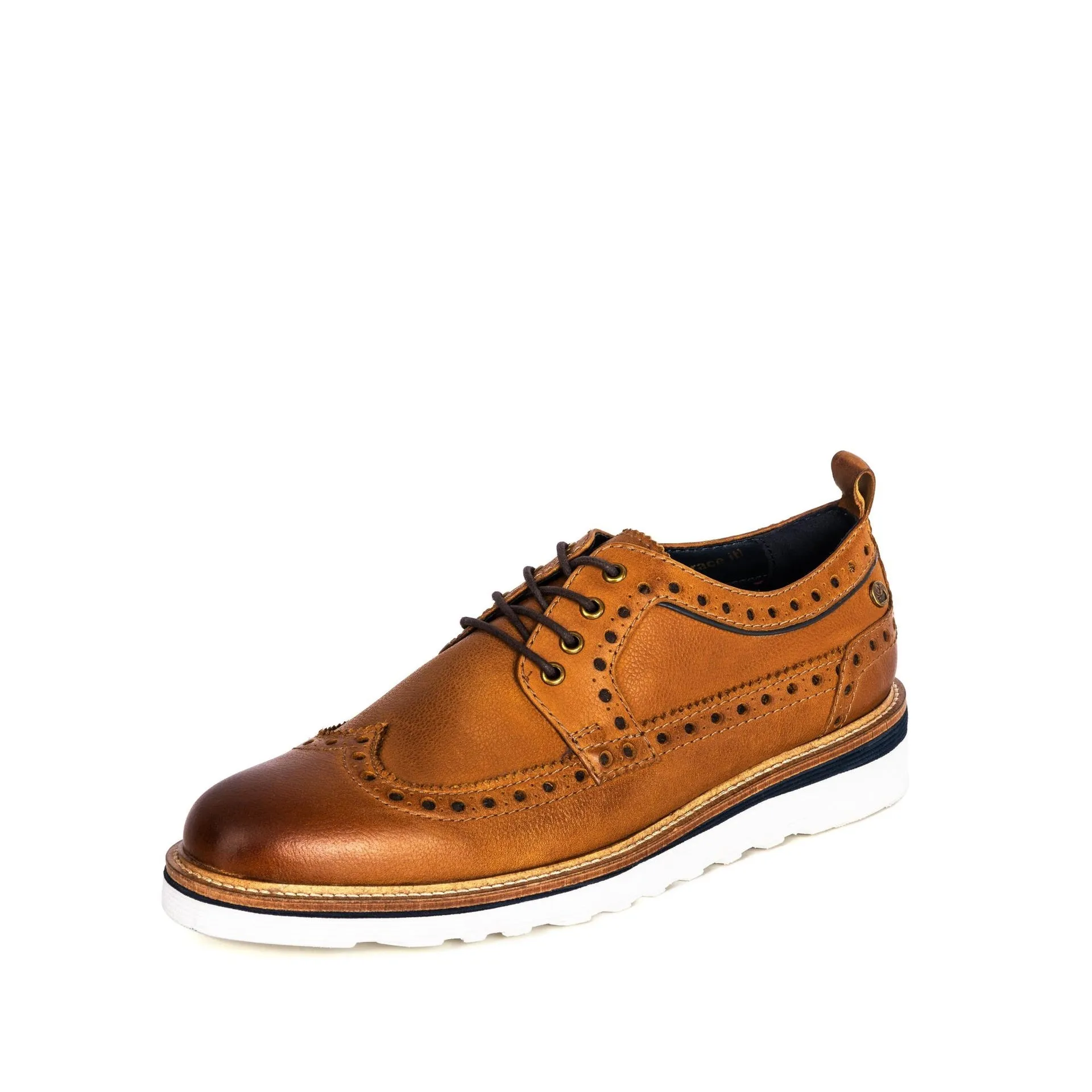 CALDER TAN DERBY BROGUE