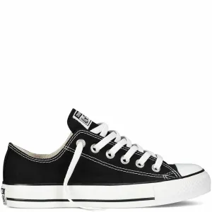 Converse Women  Men Unisex All Star Lo Top Classic Trainer Shoes [Black,UK 3]