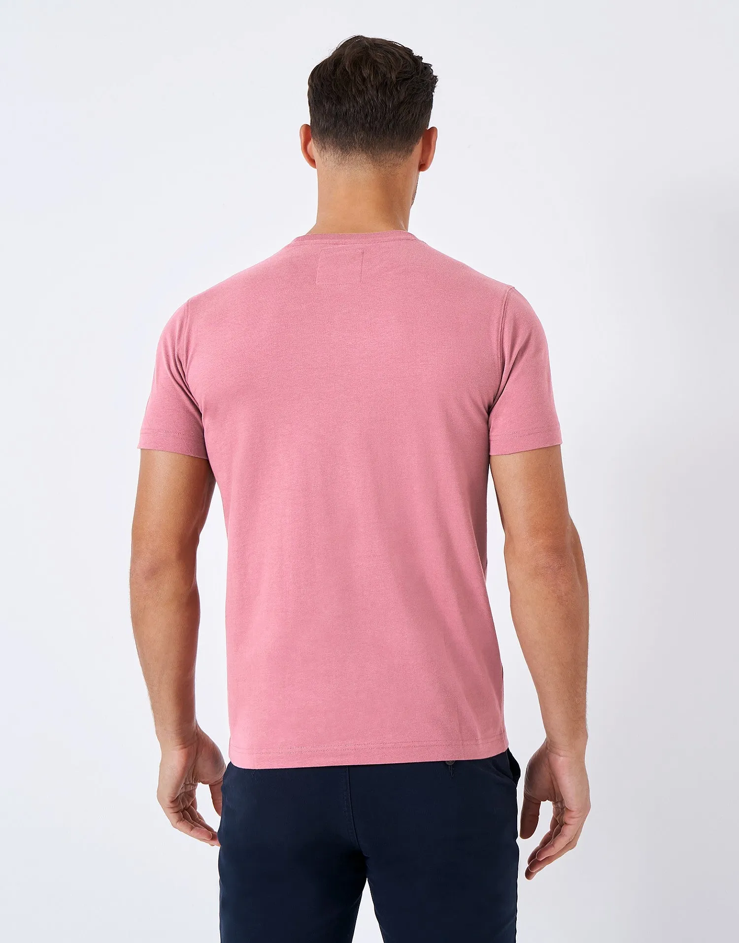 Crew Clothing Mens Crew Neck T-Shirt 'Classic Tee' - Short Sleeved