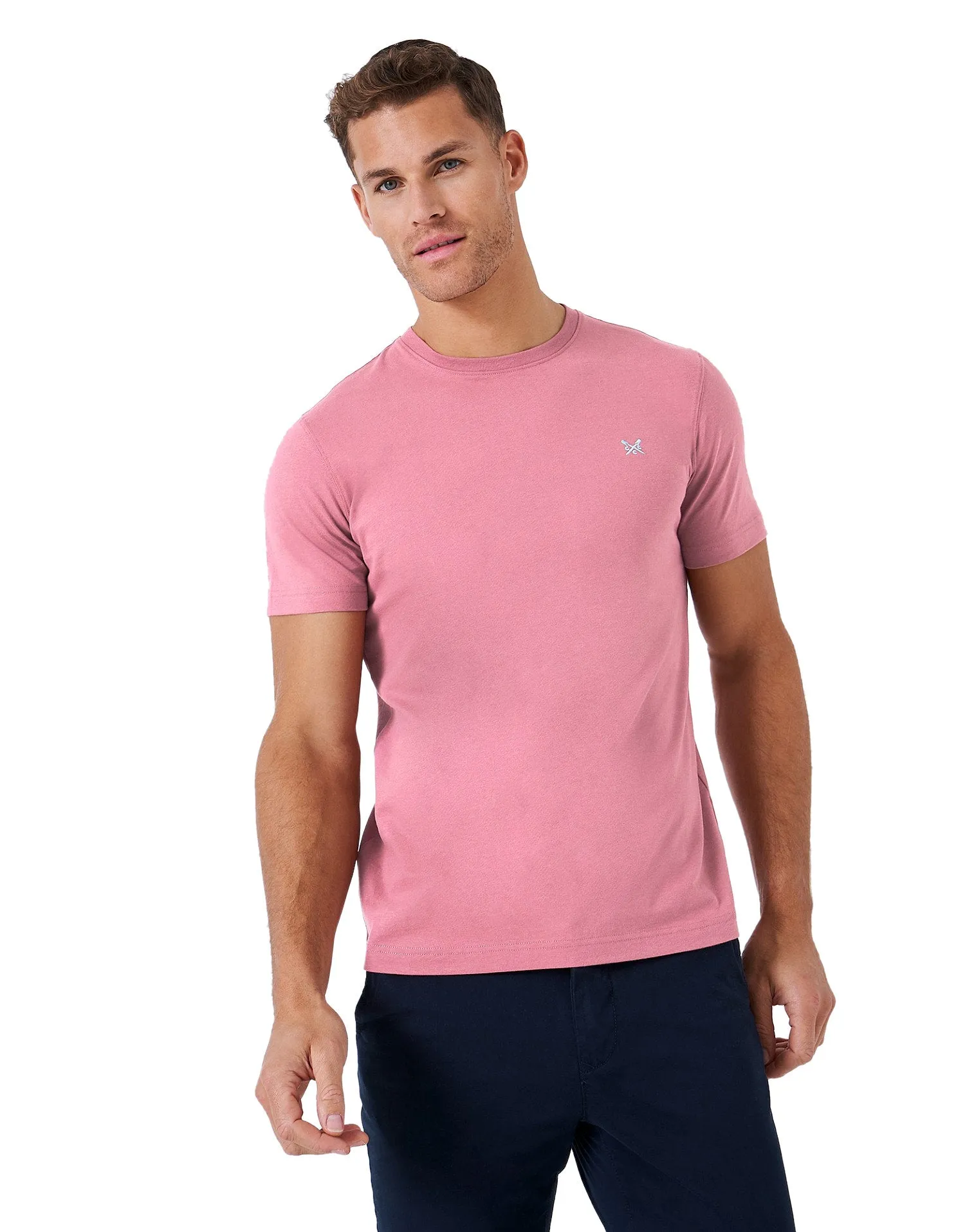 Crew Clothing Mens Crew Neck T-Shirt 'Classic Tee' - Short Sleeved