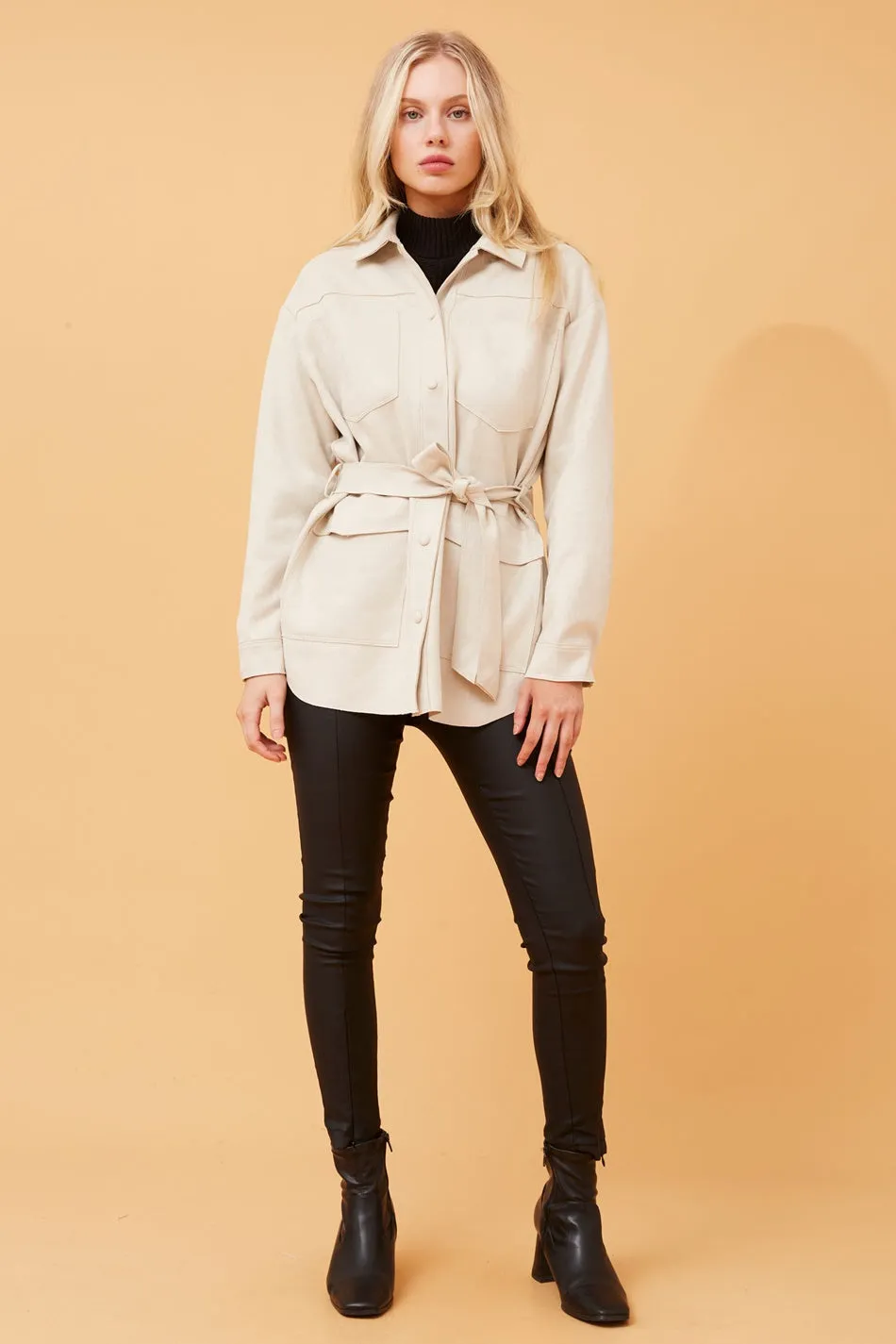 DANIA SUEDE JACKET