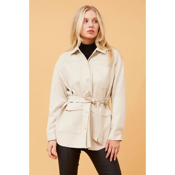 DANIA SUEDE JACKET