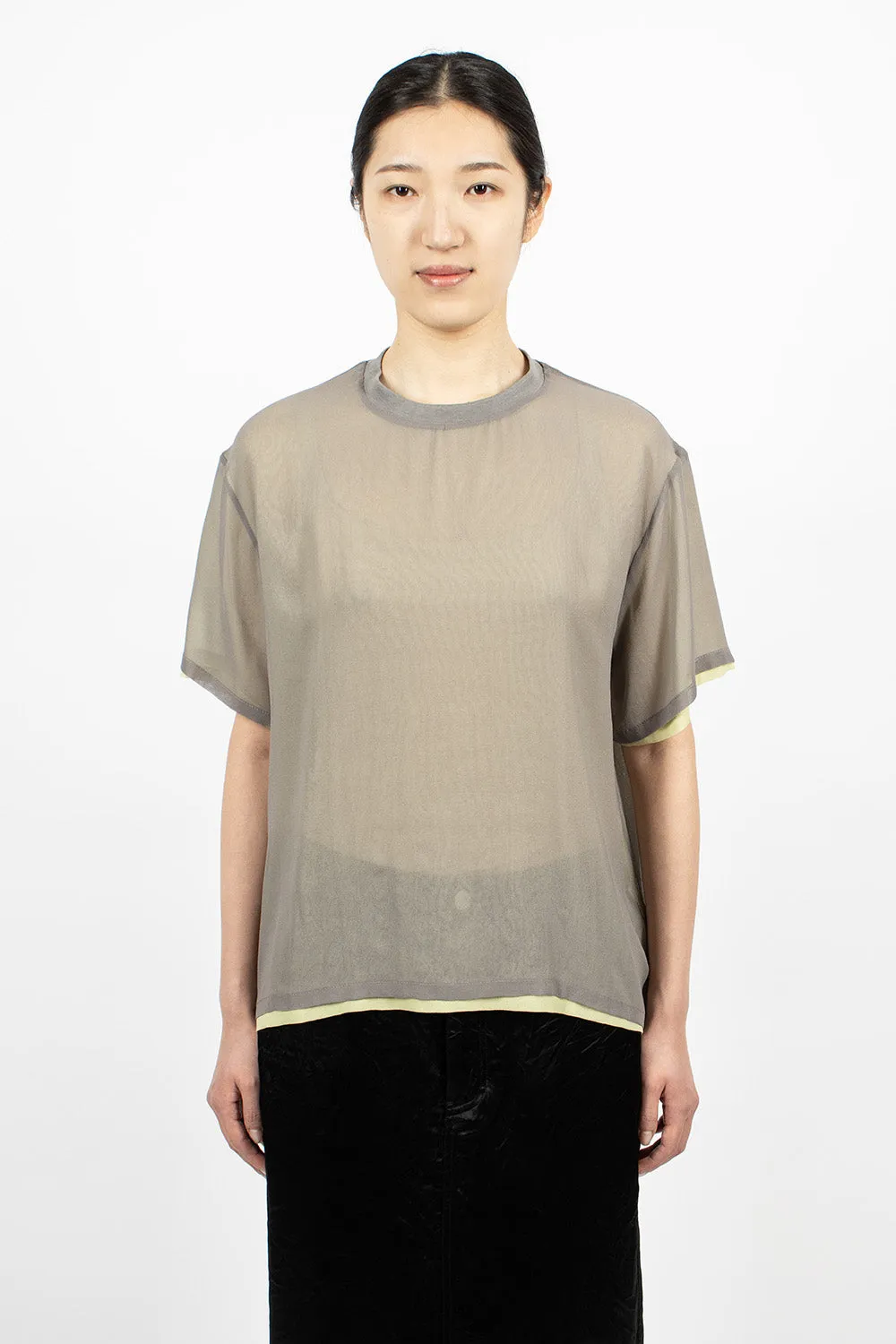 Double layered T-Shirt Limeade