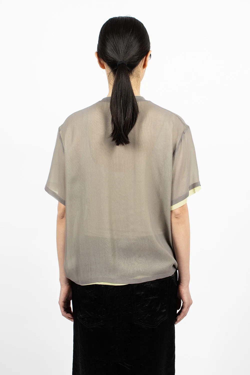 Double layered T-Shirt Limeade