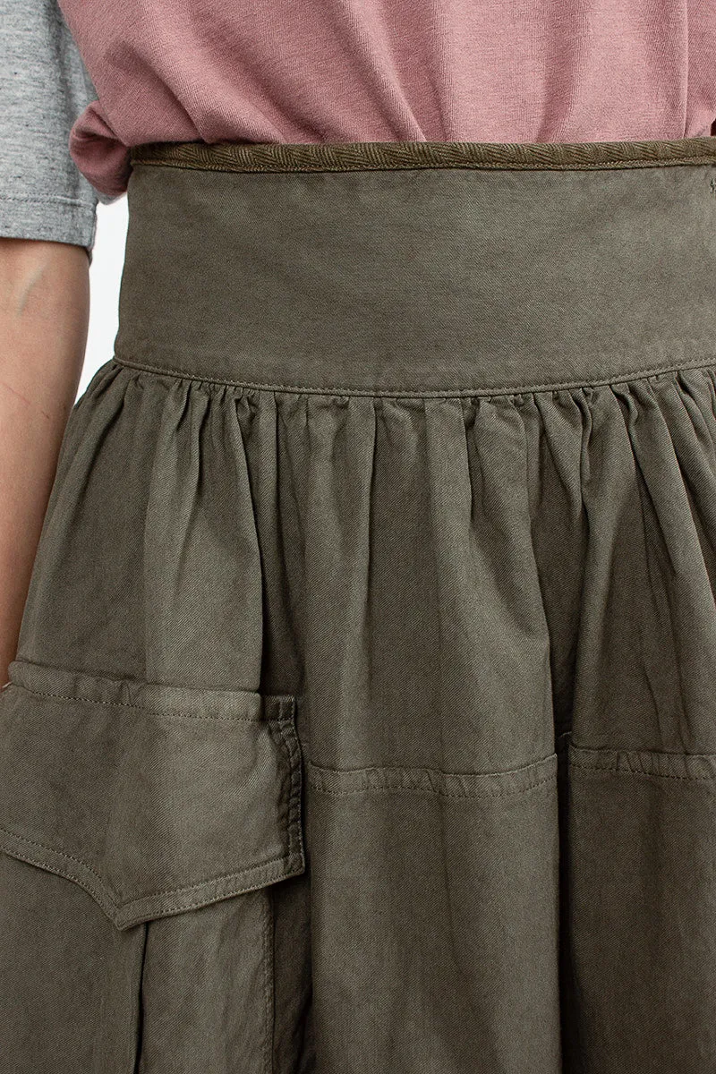 Elevation Mil Olive Skirt