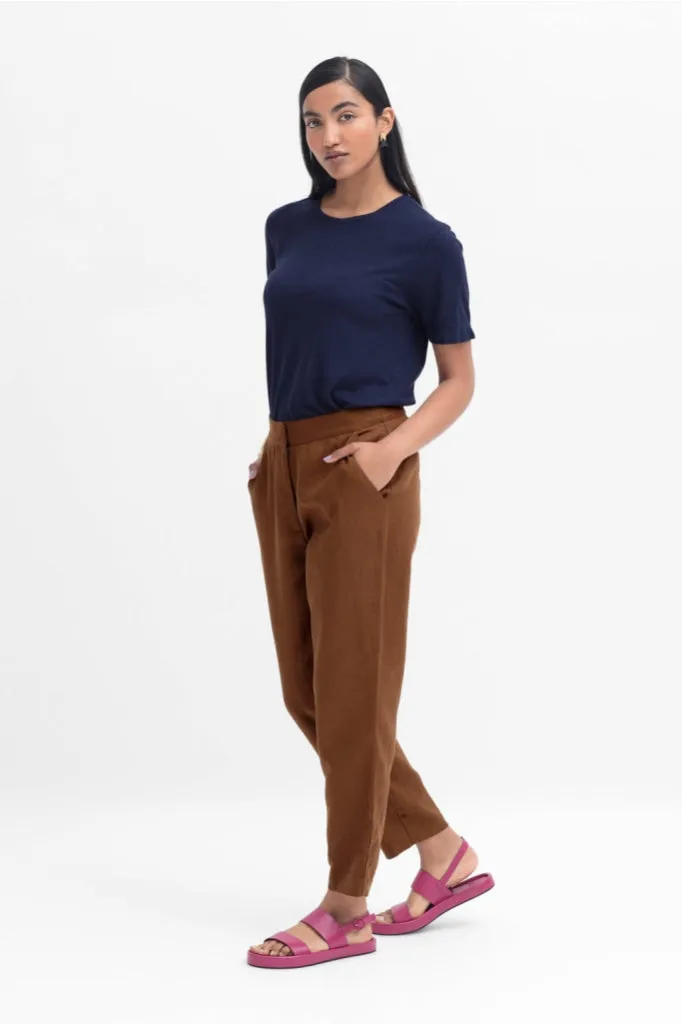 Elk The Label - Fiene Pants - Bronze Brown