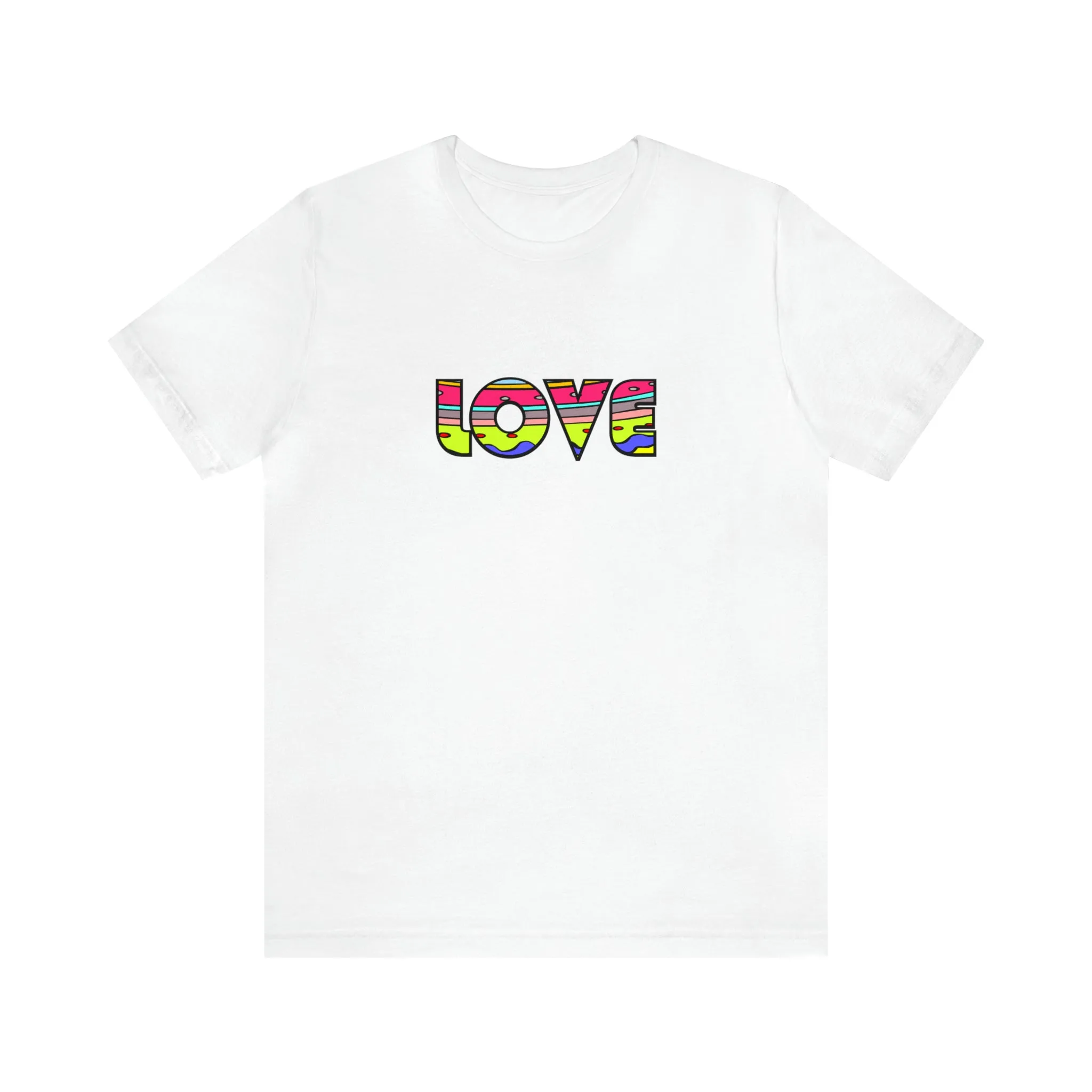 Hippie Love Unisex Jersey Short Sleeve Tee