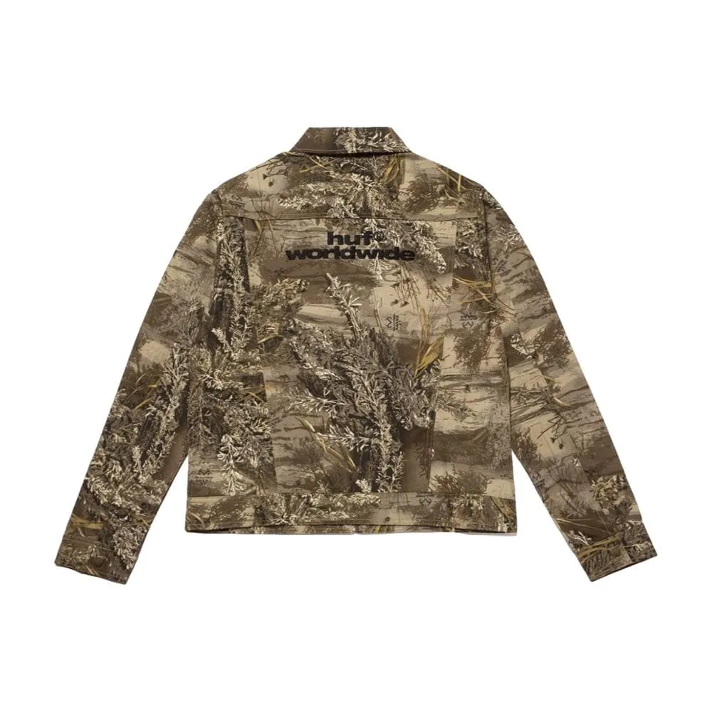 HUF LINCOLN TRUCKER JACKET-CAMO