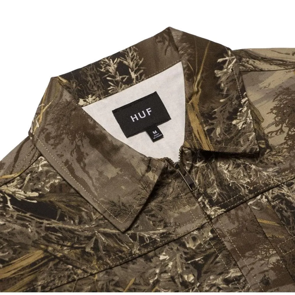 HUF LINCOLN TRUCKER JACKET-CAMO