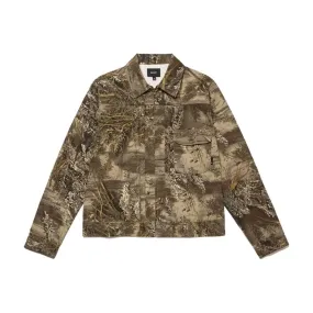 HUF LINCOLN TRUCKER JACKET-CAMO