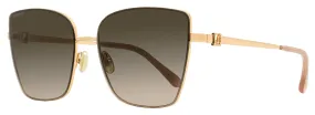 Jimmy Choo Women's Butterfly Sunglasses Vella PY3HA Copper Gold/Nude 59mm