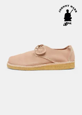 Johnny Marr Rishi Suede Shoe - Nude Pink