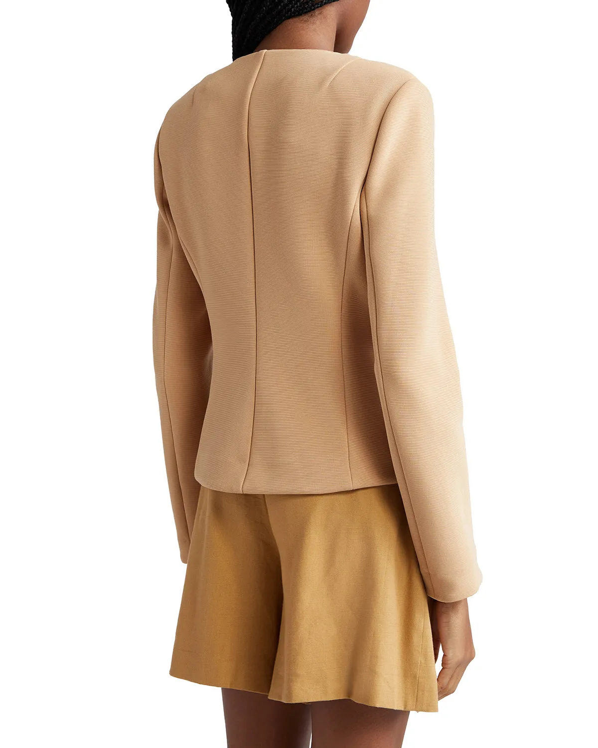 Kensington Knit Jacket (Latte)