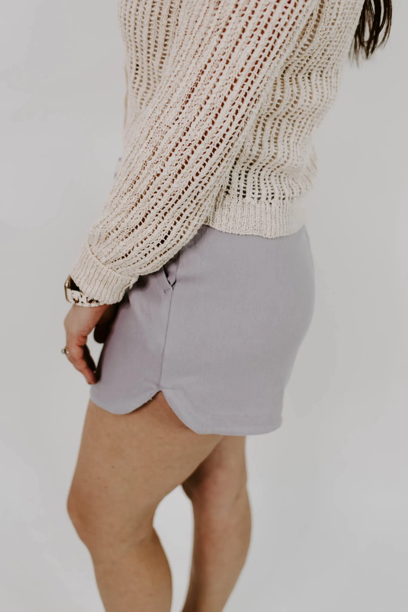 Kianna Pleated Twill Pant Shorts