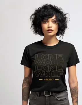 Lone Wolf Tattoo T-shirt / Traditional Tattoo Tee Shirt / Punk Rock Clothing Tshirt Rockabilly Psychobilly Freak Goth