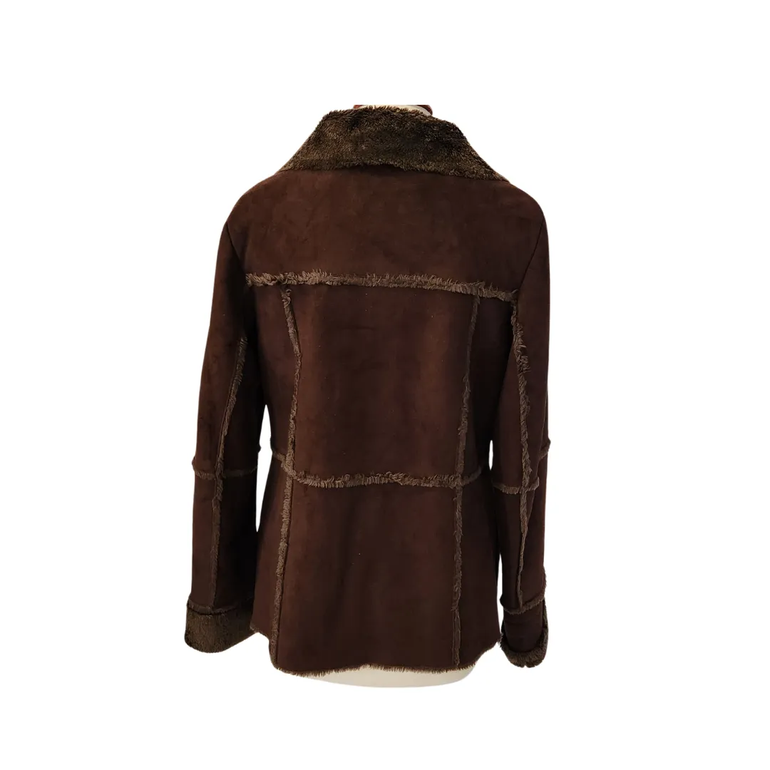 Mexx Brown Suede Winter Jacket | Gently Used |