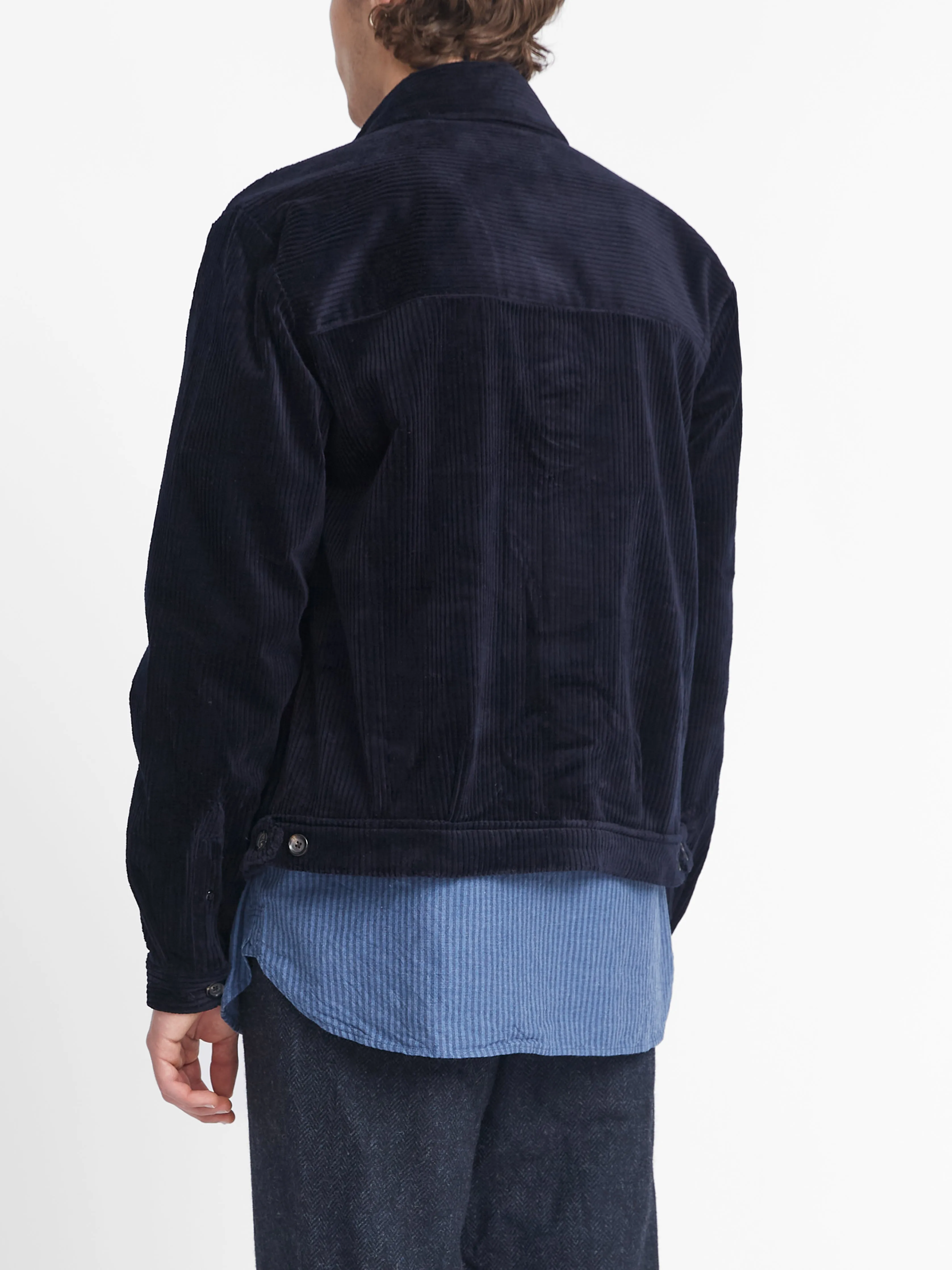 Milford Jacket Melrose Cord Navy