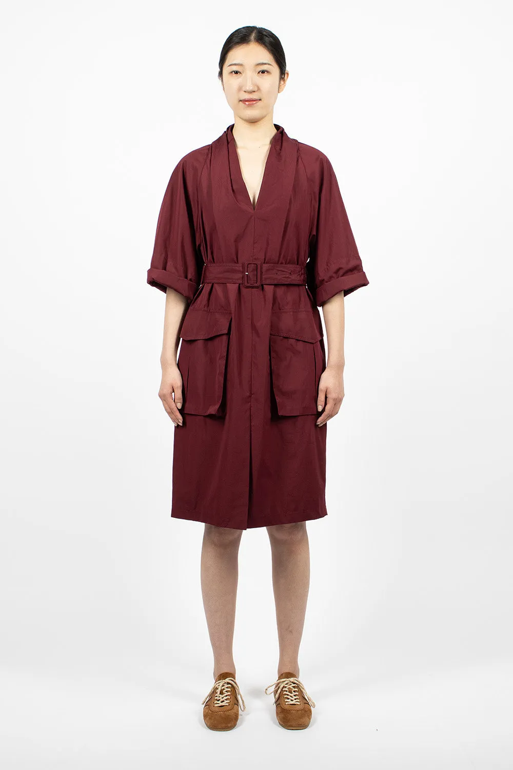 Pocket Dress Bordeaux