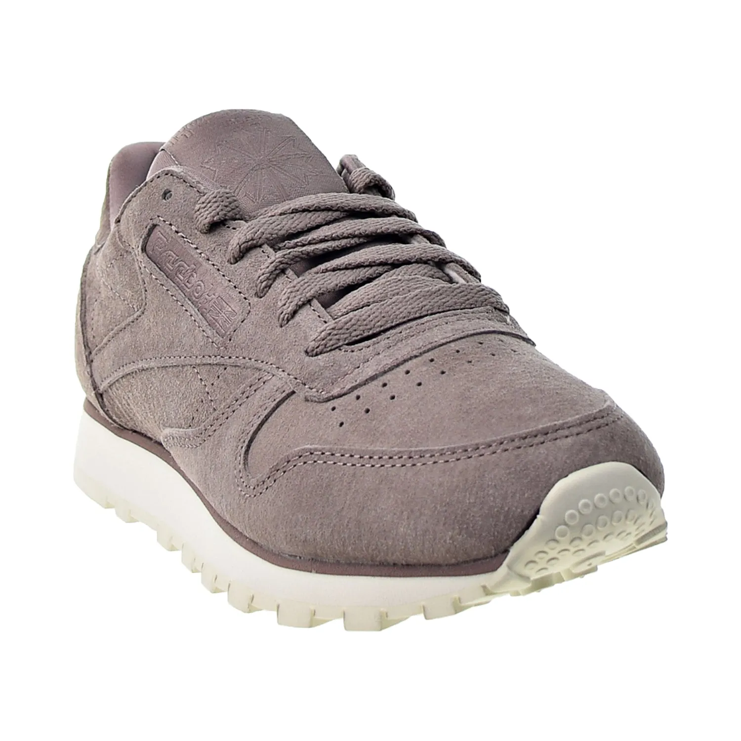 Reebok Classic Leather Nubuck Women's Shoes Sandy-Taupe-Chalk