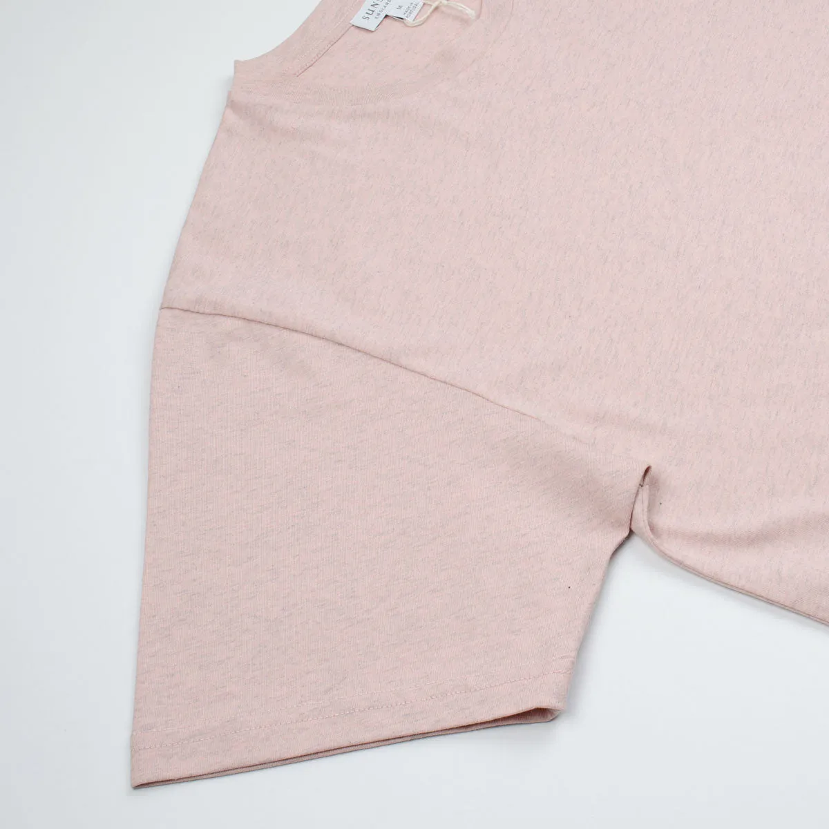 Sunspel - Short Sleeve Riviera Crew Neck T-shirt - Dusty Pink