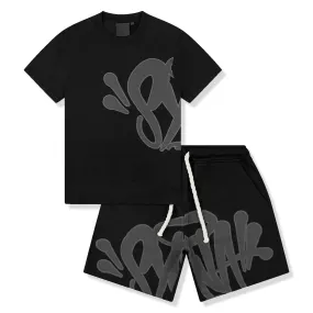 Syna World Logo Black T-Shirt & Shorts