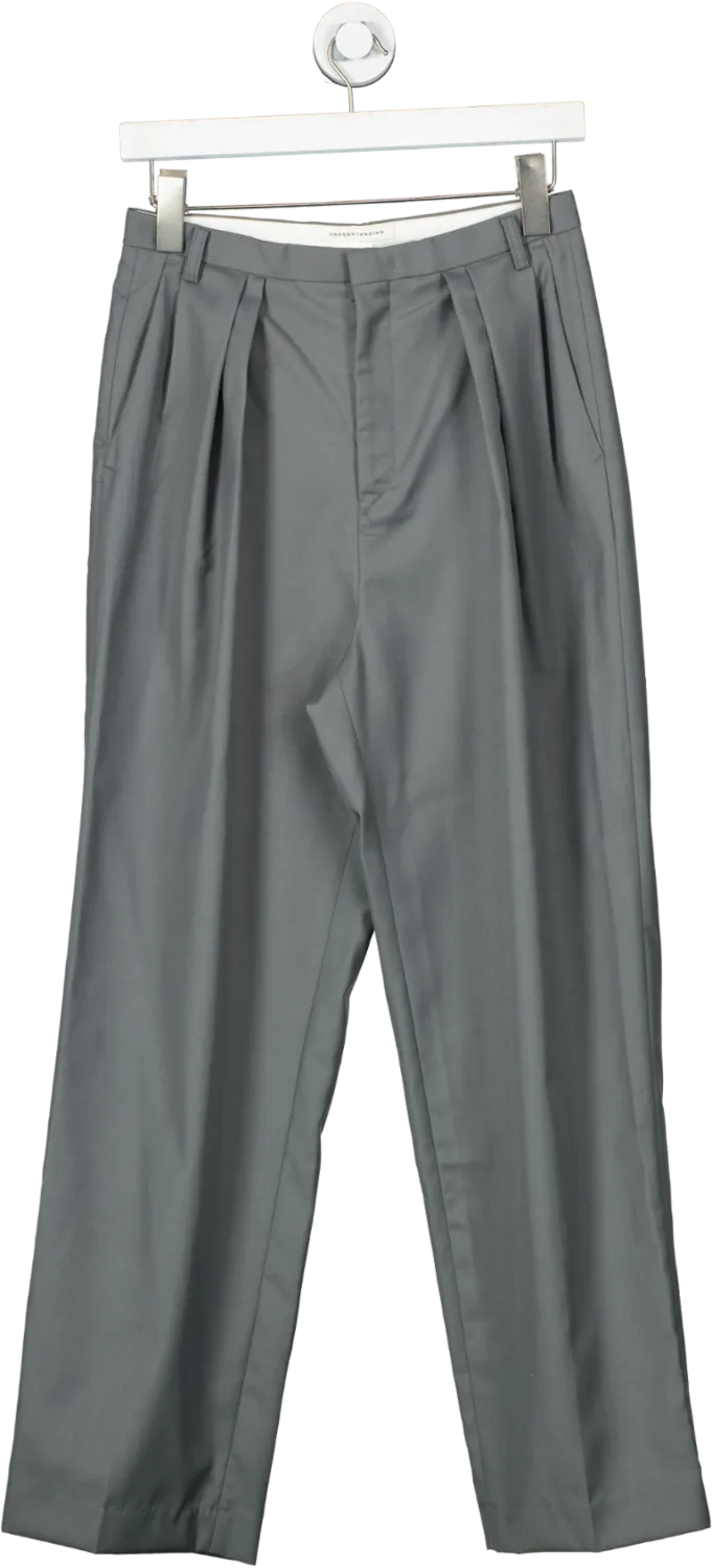 The Frankie SHop Understanding Grey Pleated Trousers UK S