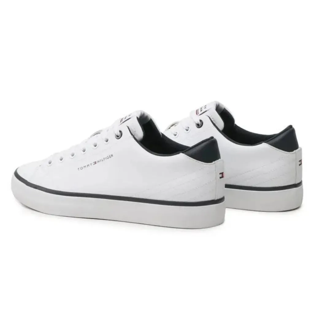 Tommy Hilfiger Hi Vulc Core Low Leather Men FM0FM04731-WHT