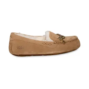 UGG Ansley Chain Chestnut Slippers - Women's