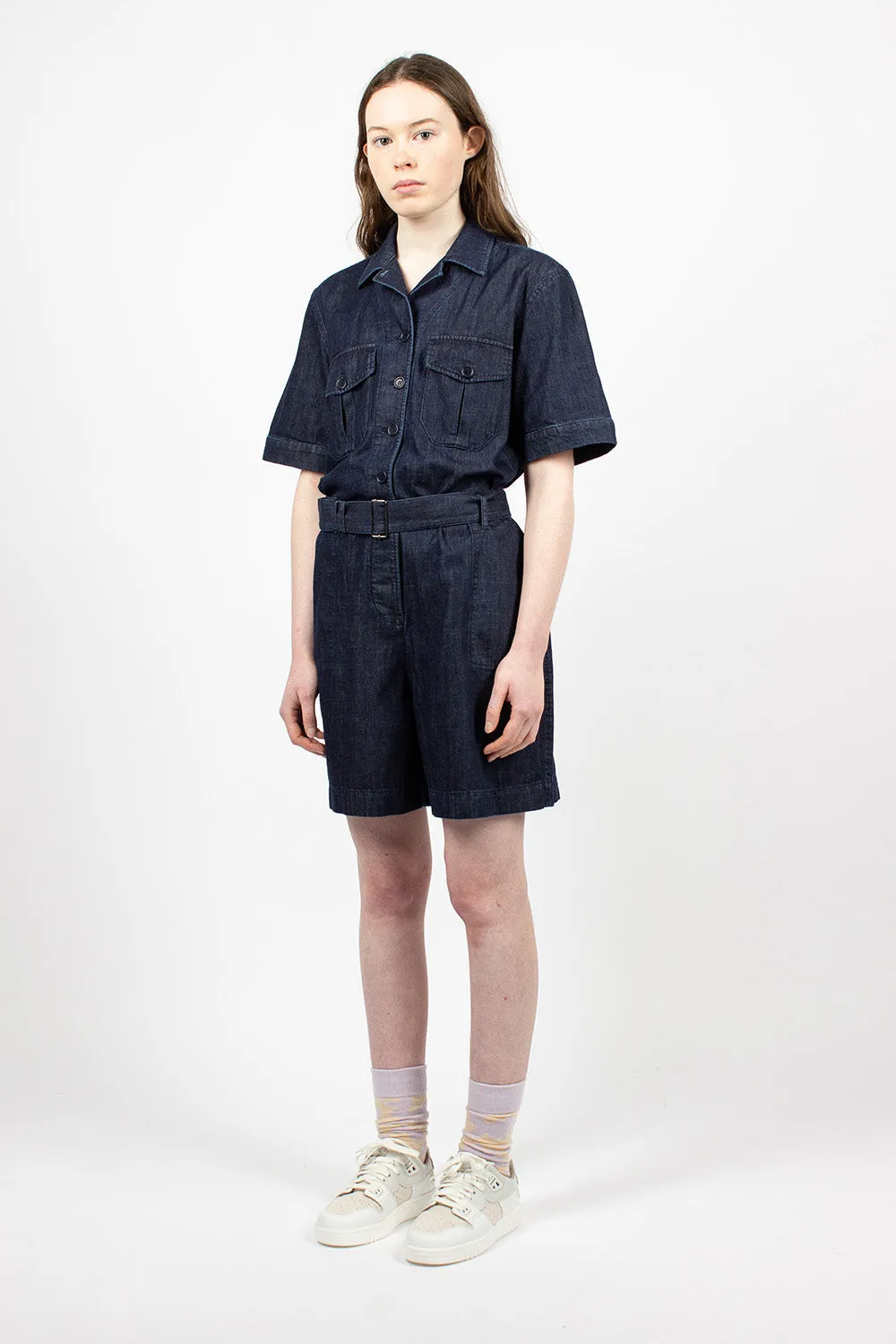 Wanderer Playsuit Indigo