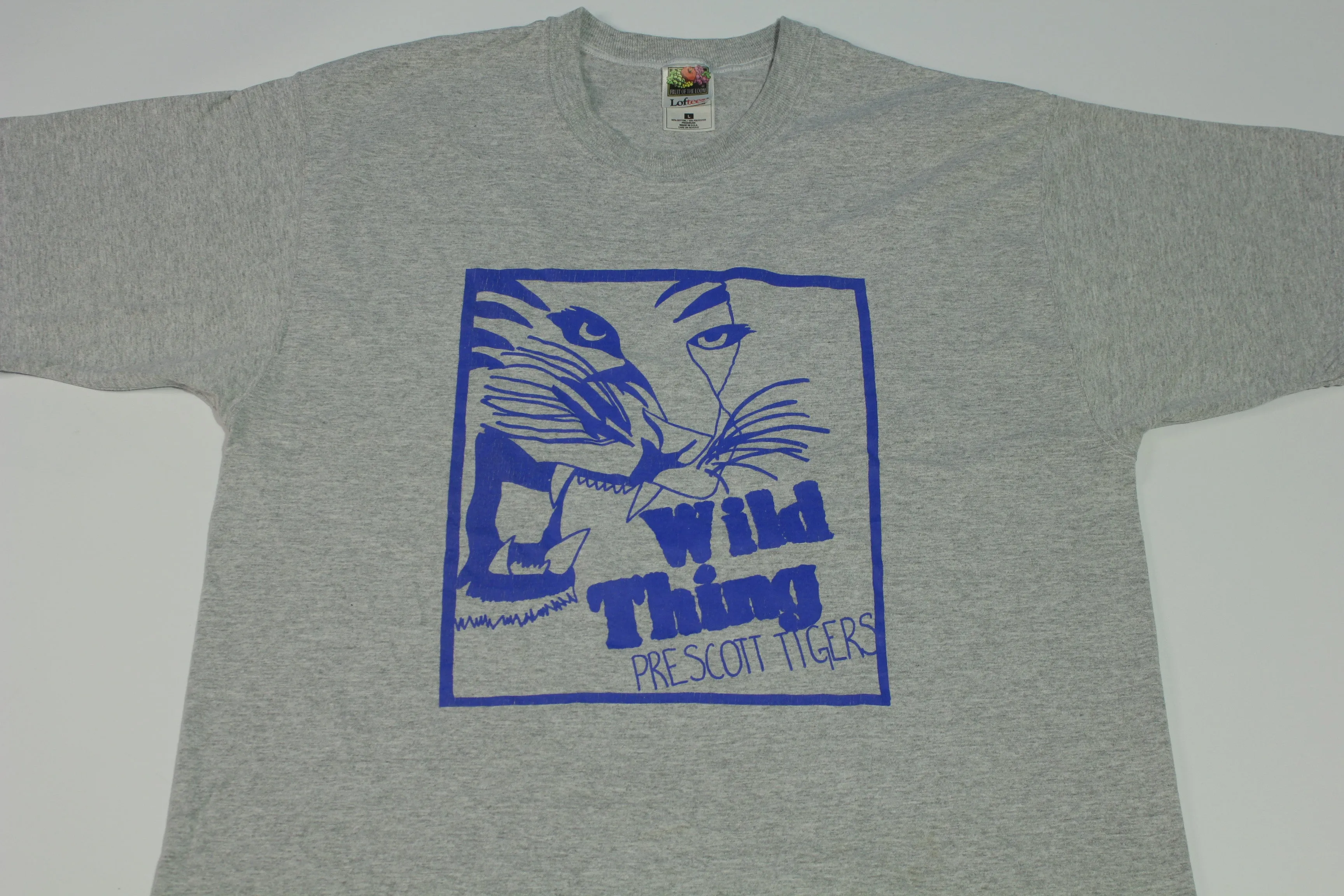 Wild Thing Prescott Tigers Vintage 90's School T-Shirt